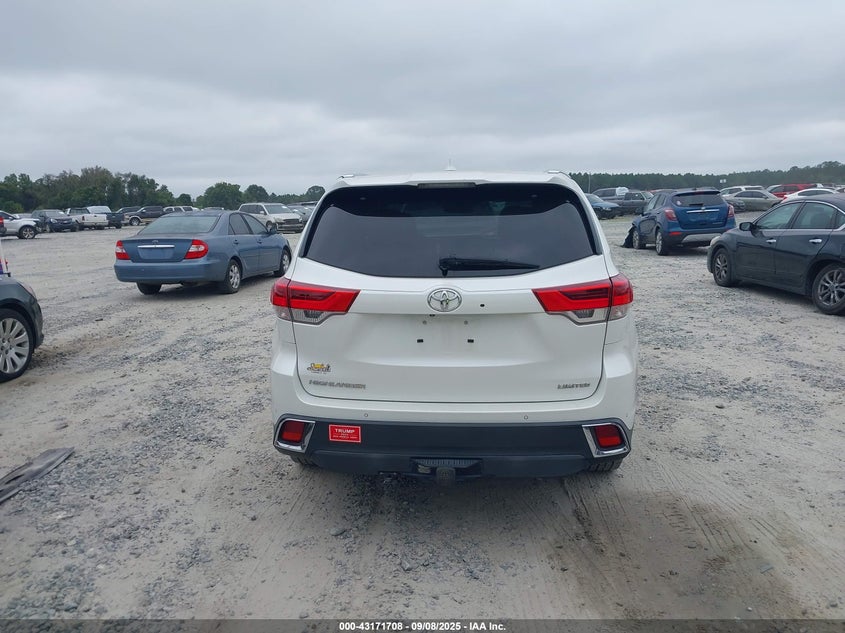 2019 TOYOTA HIGHLANDER LIMITED PLATINUM - 5TDYZRFH9KS303403