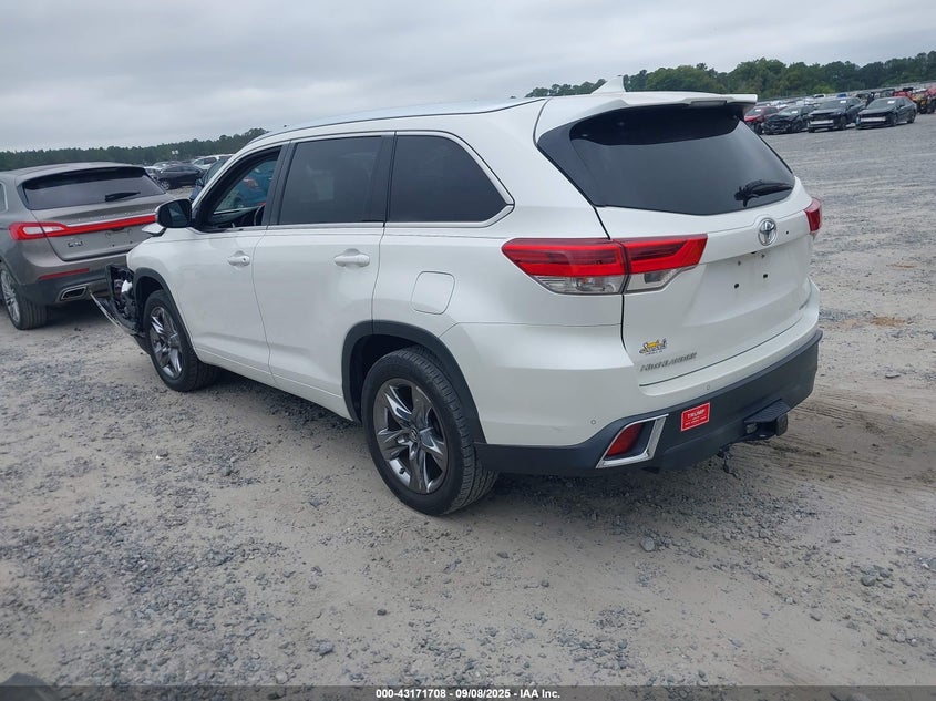 2019 TOYOTA HIGHLANDER LIMITED PLATINUM - 5TDYZRFH9KS303403