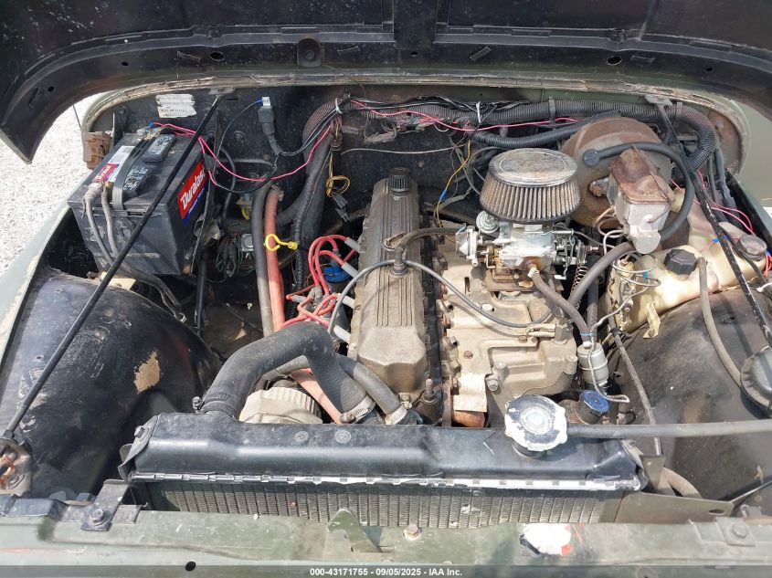 1987 Jeep Wrangler Laredo VIN: 2BCCZ8145HB534822 Lot: 43171755