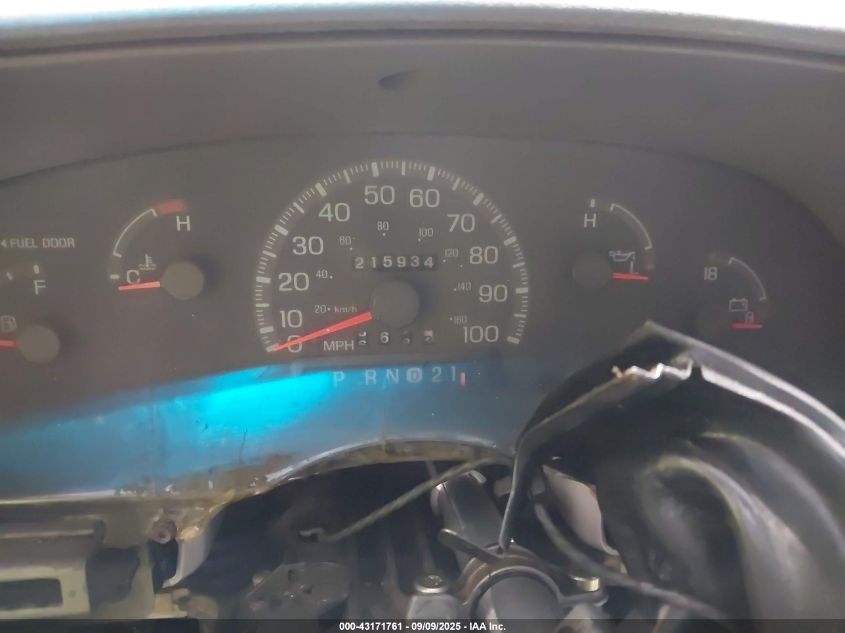 1997 Ford F-250 Lariat/Standard/Xl/Xlt VIN: 2FTFF28W8VCA39044 Lot: 43171761