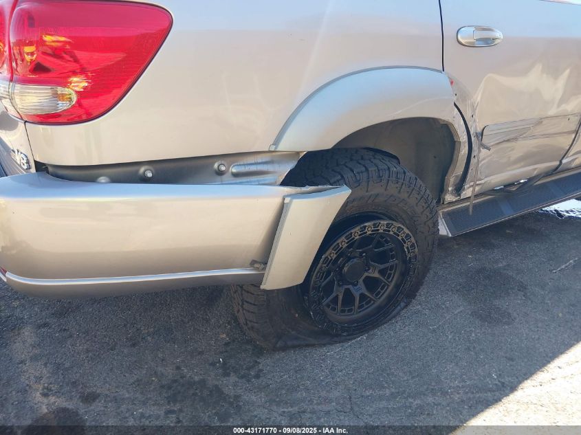 2006 Toyota Sequoia Limited V8 VIN: 5TDZT38A06S277430 Lot: 43171770