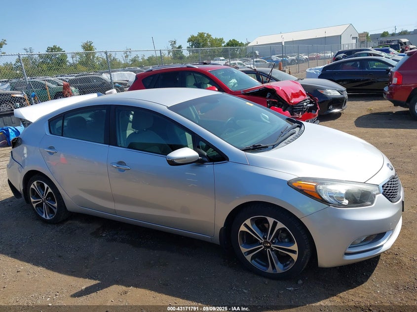 2016 KIA FORTE EX - KNAFX4A81G5505346