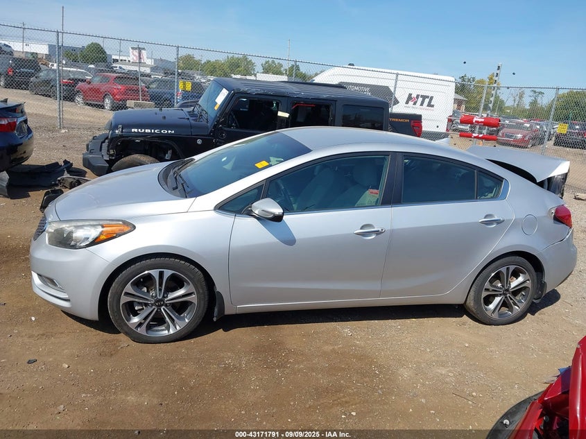 2016 KIA FORTE EX - KNAFX4A81G5505346