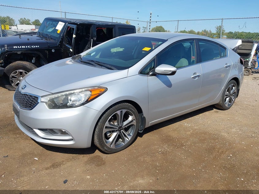 2016 KIA FORTE EX - KNAFX4A81G5505346