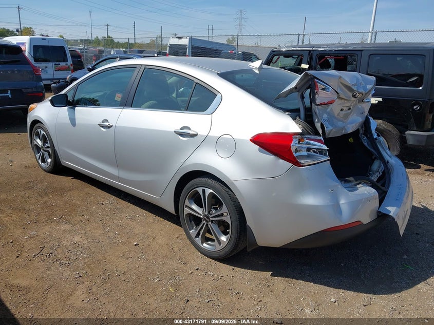 2016 KIA FORTE EX - KNAFX4A81G5505346