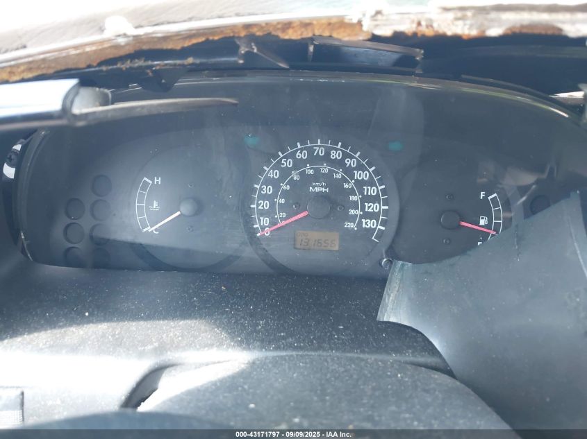 2002 Kia Spectra Ls VIN: KNAFB121225167088 Lot: 43171797