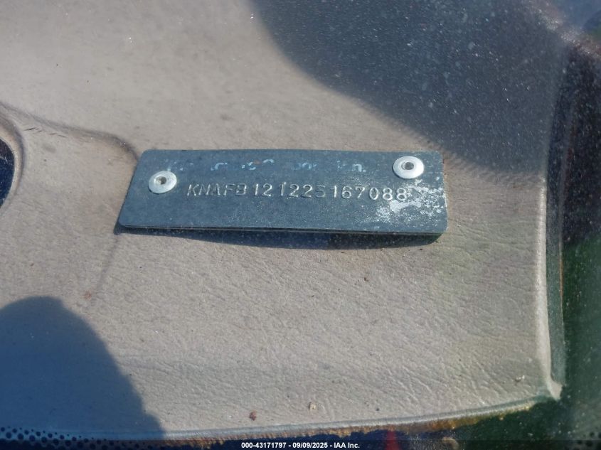 2002 Kia Spectra Ls VIN: KNAFB121225167088 Lot: 43171797