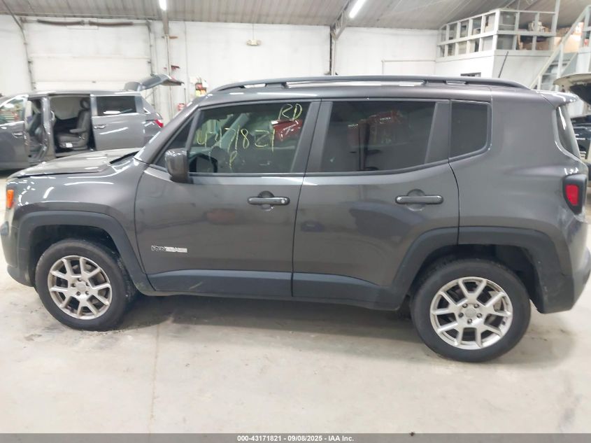 2019 Jeep Renegade Latitude 4X4 VIN: ZACNJBBBXKPJ81650 Lot: 43171821