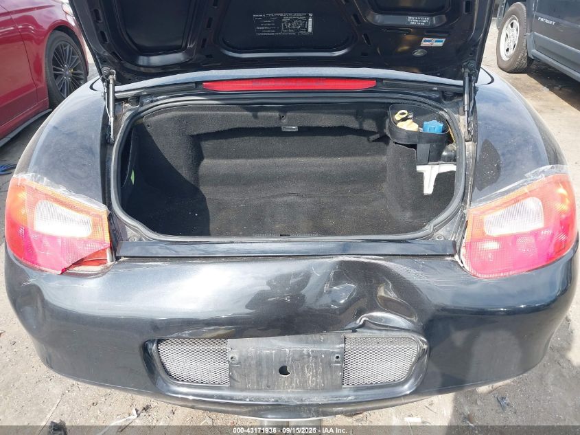 2002 Porsche Boxster S VIN: WP0CB298X2U662479 Lot: 43171936