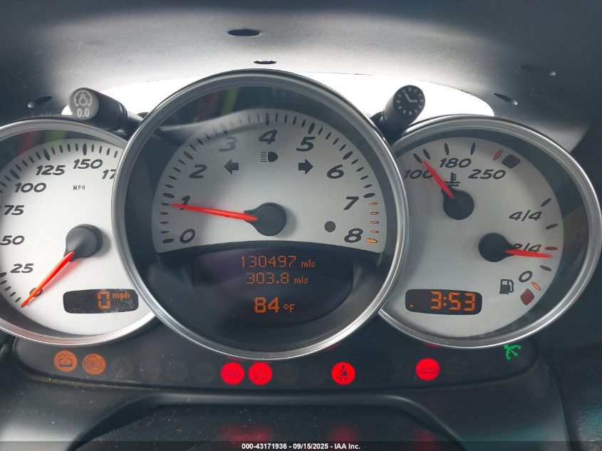 2002 Porsche Boxster S VIN: WP0CB298X2U662479 Lot: 43171936