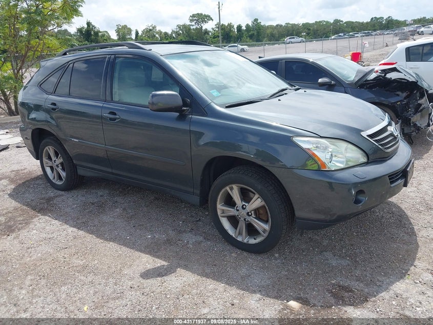 2007 Lexus Rx 400H grey suv hybrid JTJHW31U972030792 photo #1