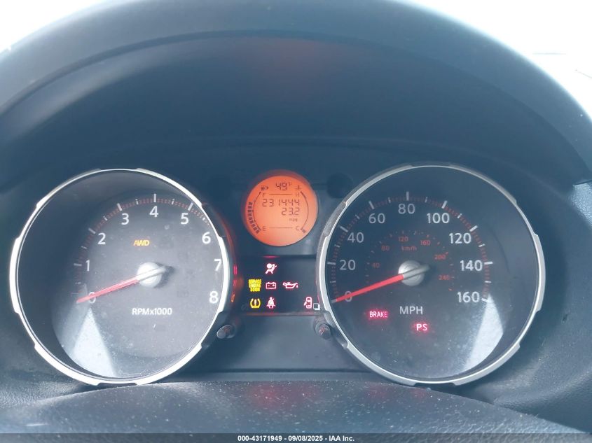 2008 Nissan Rogue Sl VIN: JN8AS58V48W141730 Lot: 43171949