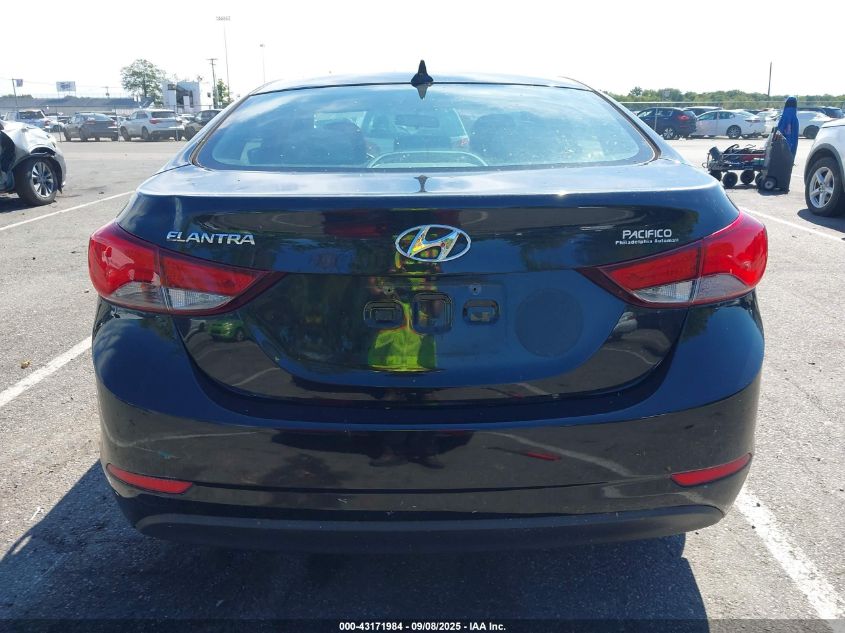 2014 Hyundai Elantra Se VIN: 5NPDH4AE9EH478262 Lot: 43171984