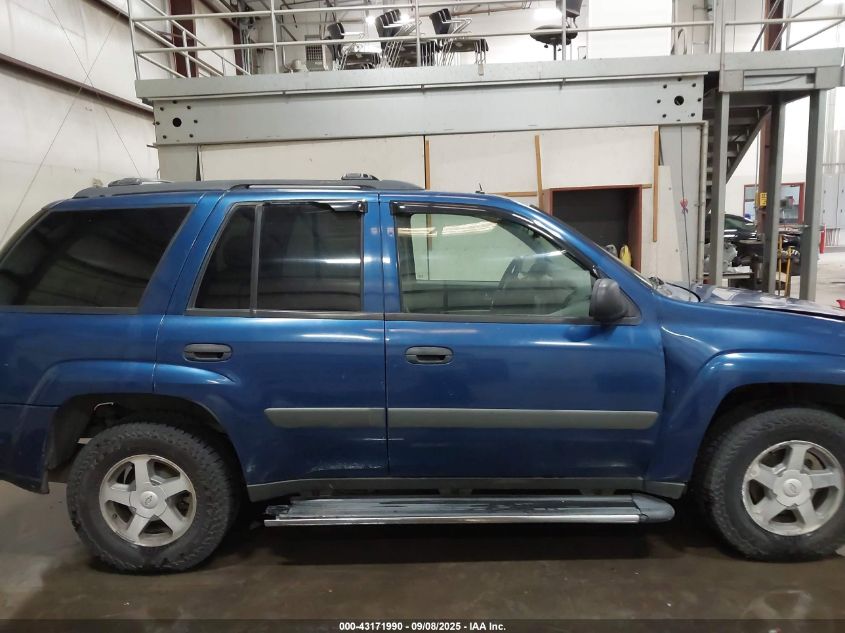 2005 Chevrolet Trailblazer Ls VIN: 1GNDT13S552165430 Lot: 43171990