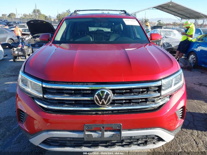 2022 Volkswagen Atlas 2.0T Se W/Technology VIN: 1V2JP2CA6NC562134 Lot: 43172010