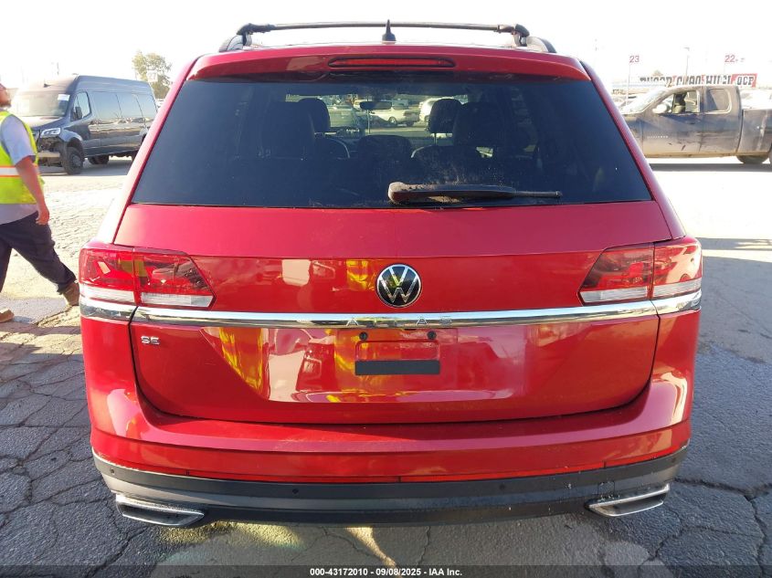 2022 Volkswagen Atlas 2.0T Se W/Technology VIN: 1V2JP2CA6NC562134 Lot: 43172010
