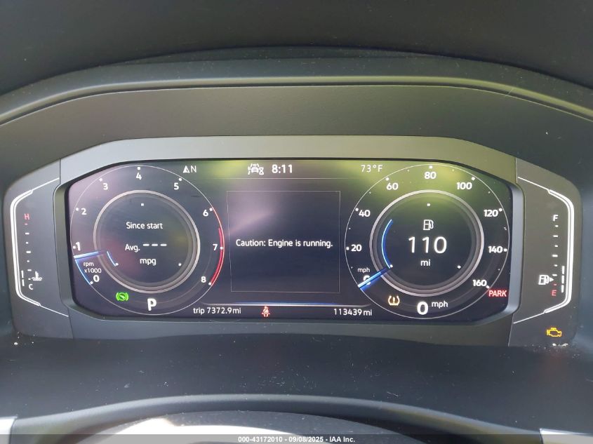 2022 Volkswagen Atlas 2.0T Se W/Technology VIN: 1V2JP2CA6NC562134 Lot: 43172010