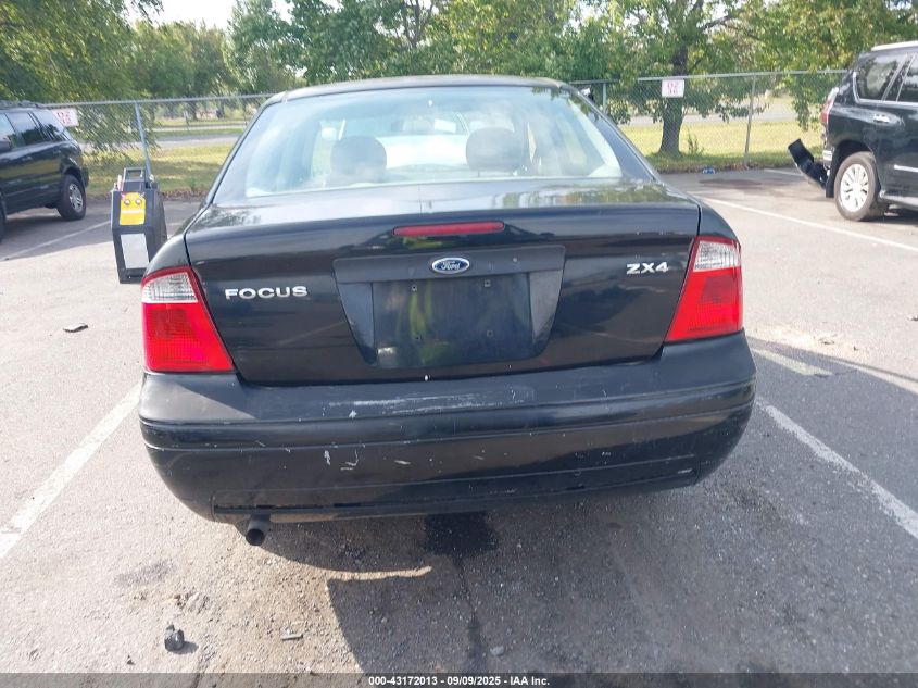 2005 Ford Focus Zx4 VIN: 1FAFP34N15W302307 Lot: 43172013