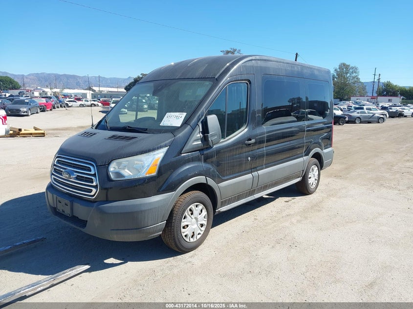 Vin: 1fmzk1cm2hka60721, lot: 43666418, ford transit-150 xlt 20172