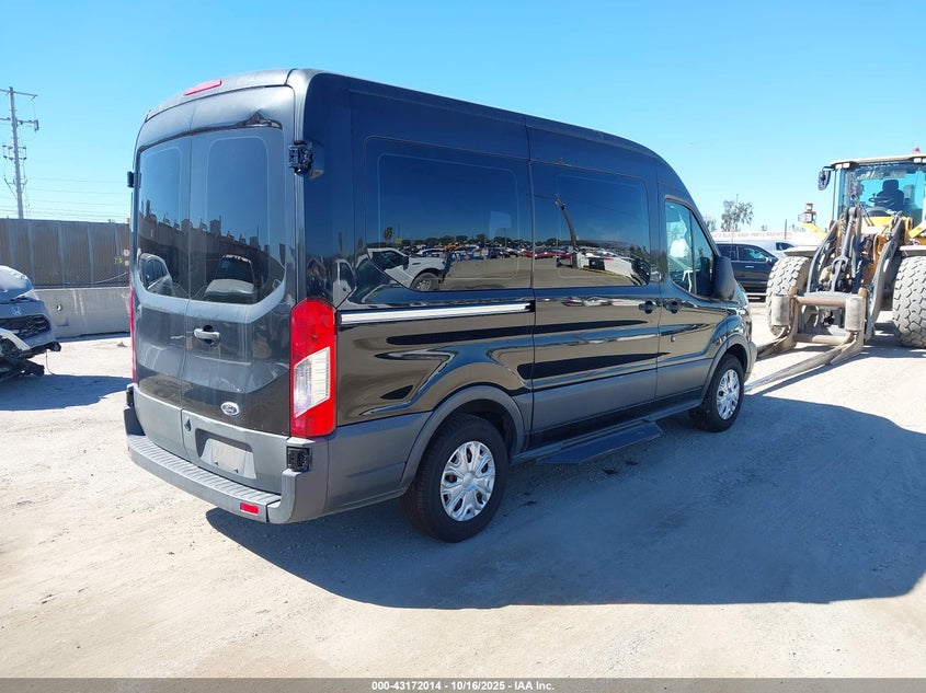 Vin: 1fmzk1cm2hka60721, lot: 43666418, ford transit-150 xlt 20174