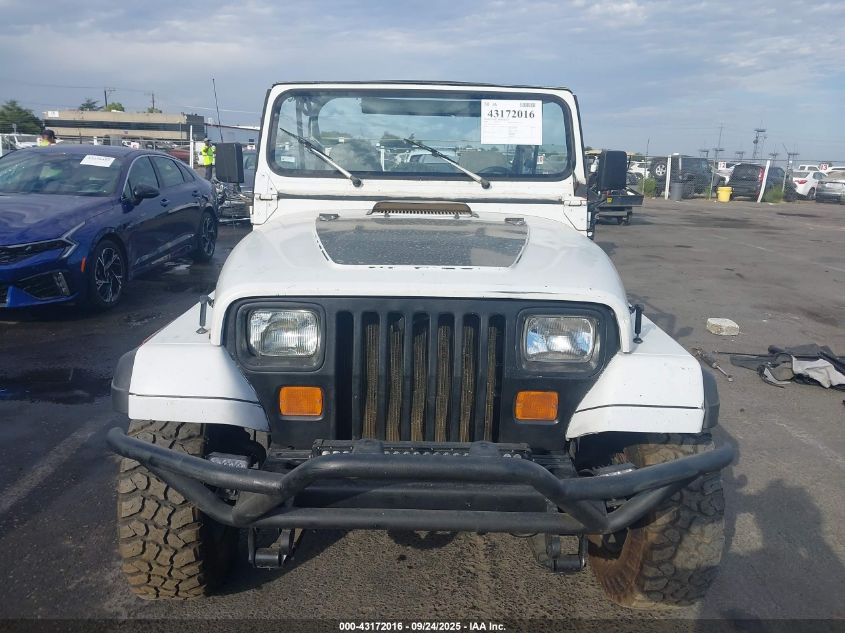 1990 Jeep Wrangler / Yj VIN: 2J4FY29TXLJ546058 Lot: 43172016