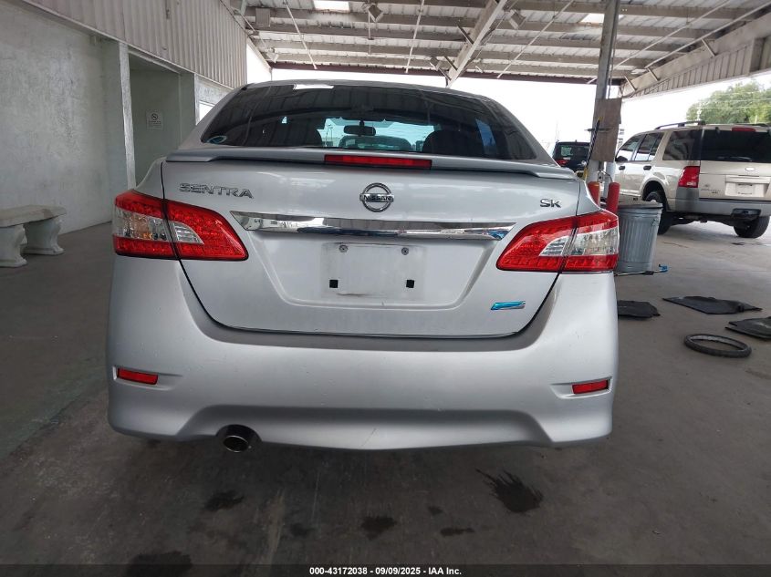 2014 Nissan Sentra Sr VIN: 3N1AB7AP6EL643243 Lot: 43172038