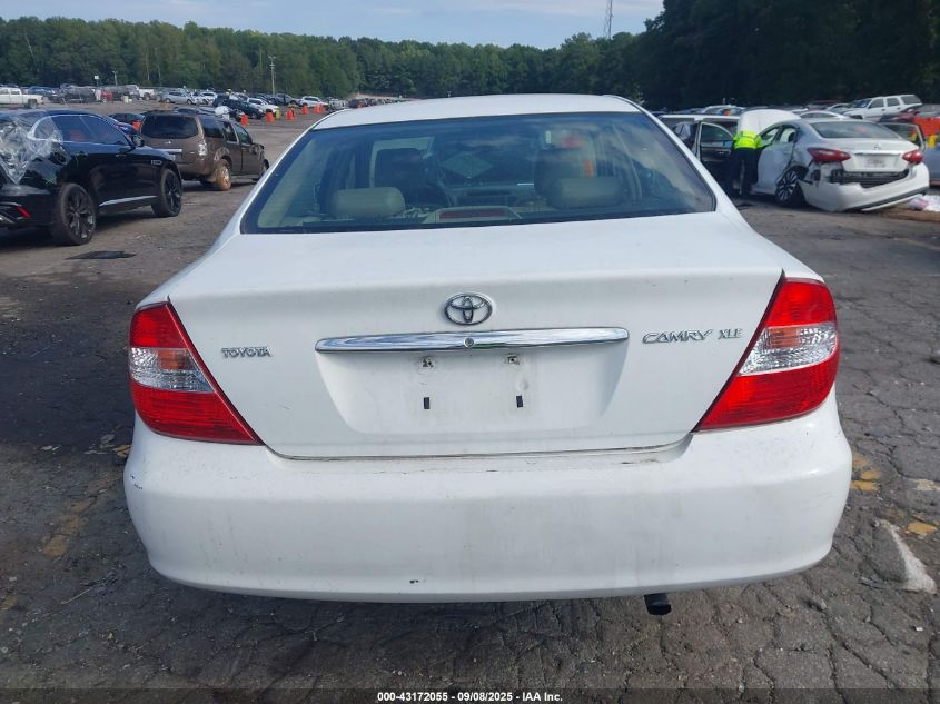2004 Toyota Camry Xle VIN: 4T1BE32K24U281965 Lot: 43172055