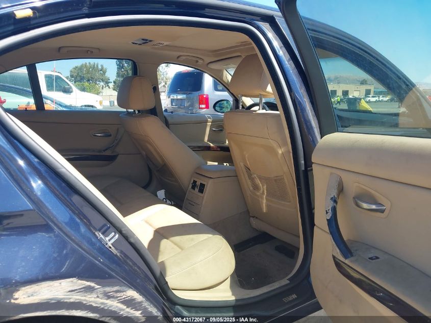 2008 BMW 328I VIN: WBAVC53568F008143 Lot: 43172067