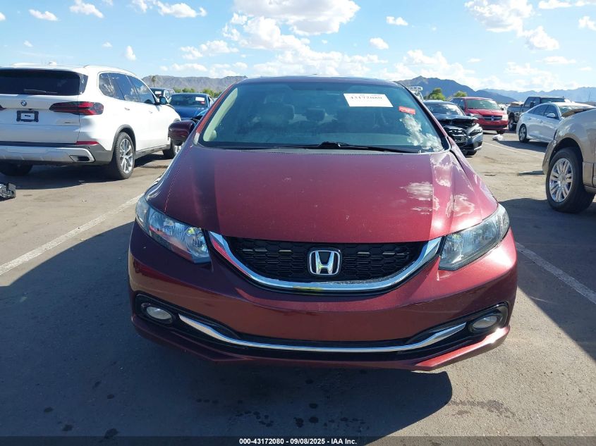 2014 Honda Civic Ex-L VIN: 19XFB2F94EE078933 Lot: 43172080