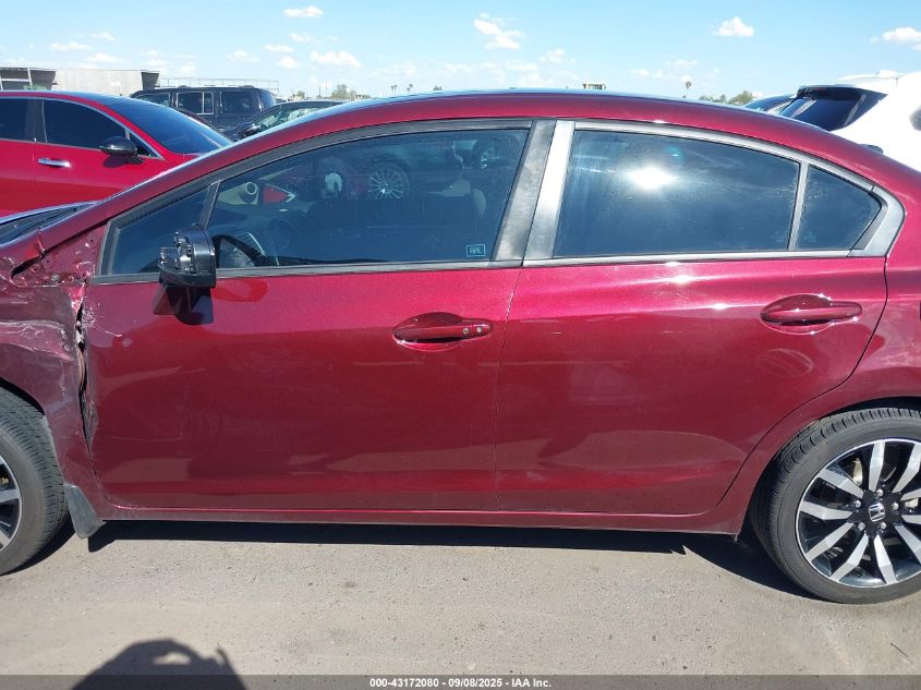 2014 Honda Civic Ex-L VIN: 19XFB2F94EE078933 Lot: 43172080