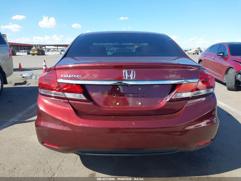 2014 Honda Civic Ex-L VIN: 19XFB2F94EE078933 Lot: 43172080