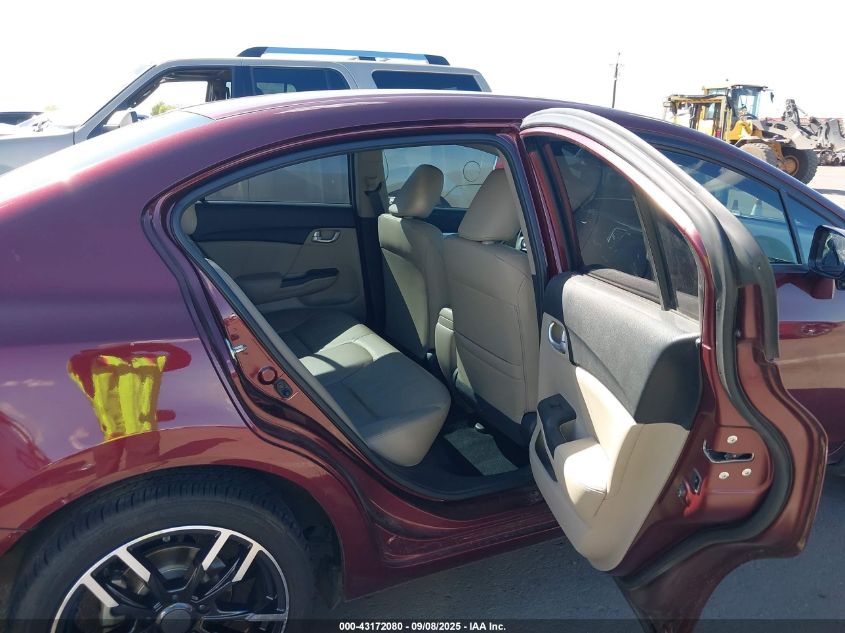 2014 Honda Civic Ex-L VIN: 19XFB2F94EE078933 Lot: 43172080