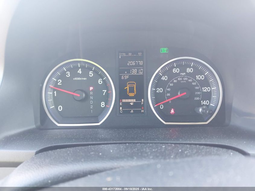 2007 Honda Cr-V Ex-L VIN: JHLRE38707C064708 Lot: 43172084