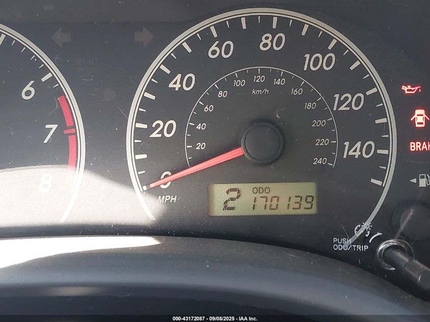 2009 Toyota Corolla Le VIN: JTDBL40E89J001665 Lot: 43172087