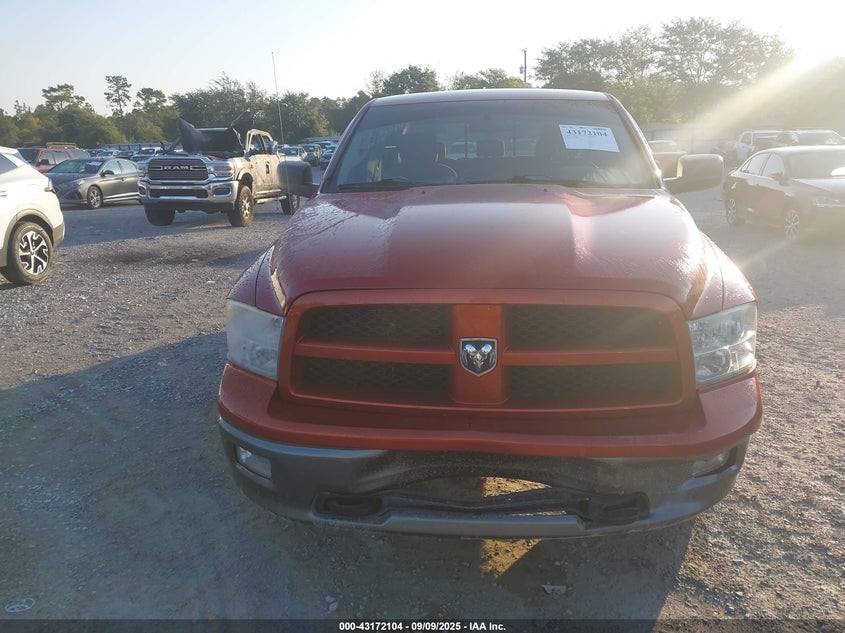2009 Dodge Ram 1500 Slt/Sport/Trx VIN: 1D3HB13T69S745014 Lot: 43172104