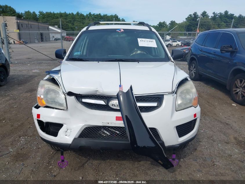 2010 Kia Sportage Lx V6 VIN: KNDKGCA31A7709172 Lot: 43172105