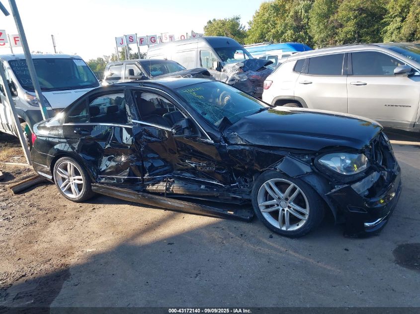 2012 Mercedes-Benz C 300 Sport 4Matic VIN: WDDGF8BB0CA713351 Lot: 43172140