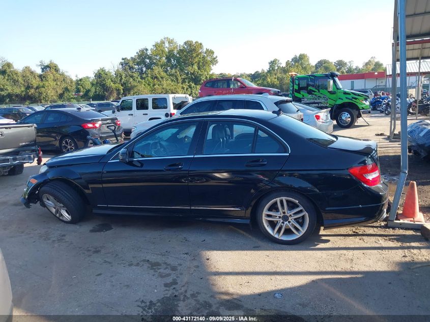 2012 Mercedes-Benz C 300 Sport 4Matic VIN: WDDGF8BB0CA713351 Lot: 43172140
