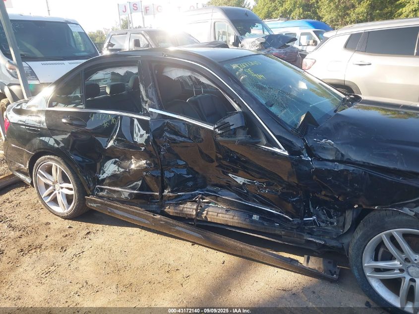 2012 Mercedes-Benz C 300 Sport 4Matic VIN: WDDGF8BB0CA713351 Lot: 43172140