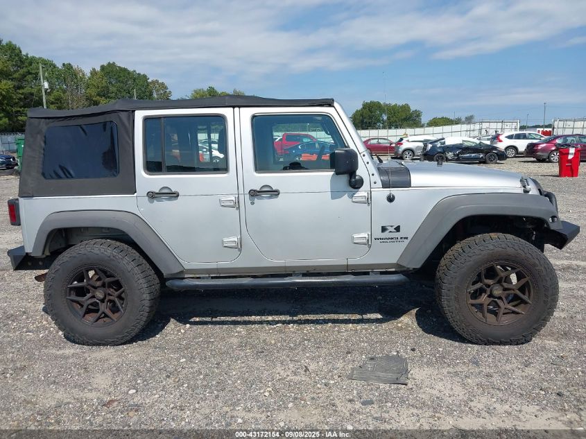 2008 Jeep Wrangler Unlimited X VIN: 1J4GB39108L550535 Lot: 43172154