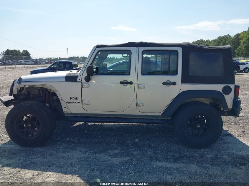 2008 Jeep Wrangler Unlimited X VIN: 1J4GB39108L550535 Lot: 43172154