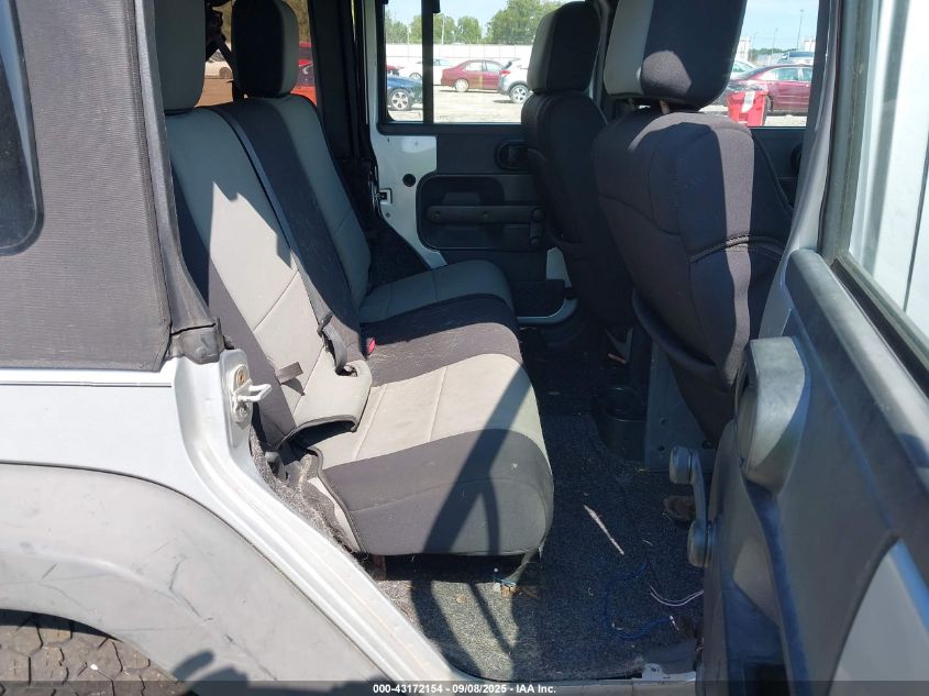 2008 Jeep Wrangler Unlimited X VIN: 1J4GB39108L550535 Lot: 43172154