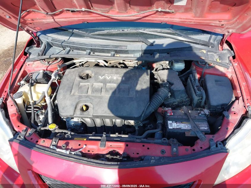 2010 Toyota Corolla Le VIN: 2T1BU4EE7AC530966 Lot: 43172202