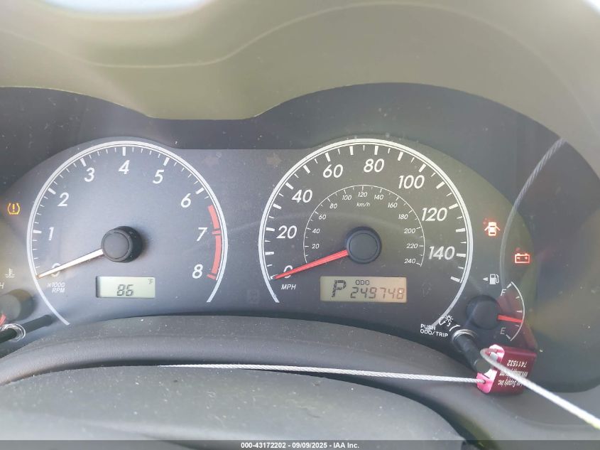 2010 Toyota Corolla Le VIN: 2T1BU4EE7AC530966 Lot: 43172202