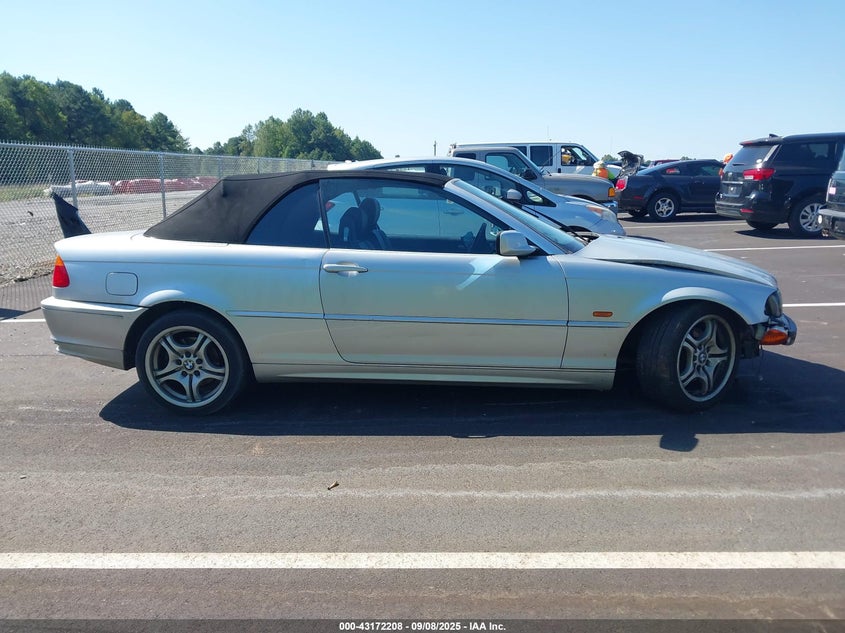 2002 BMW 325Ci VIN: WBABS33422PG88399 Lot: 43172208