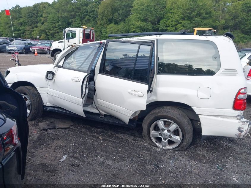2003 Toyota Land Cruiser VIN: JTEHT05J732049261 Lot: 43172241