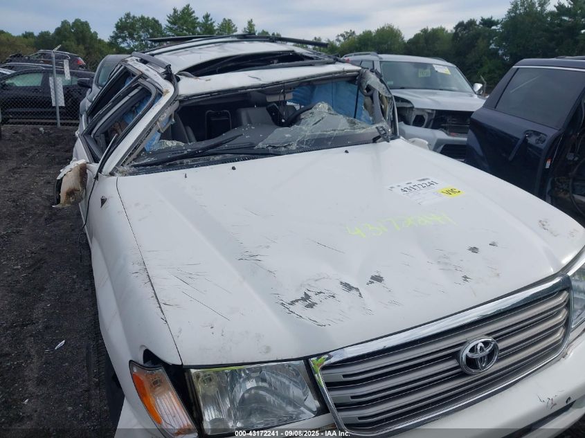 2003 Toyota Land Cruiser VIN: JTEHT05J732049261 Lot: 43172241