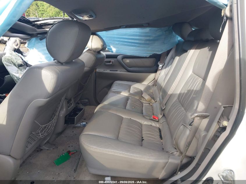 2003 Toyota Land Cruiser VIN: JTEHT05J732049261 Lot: 43172241