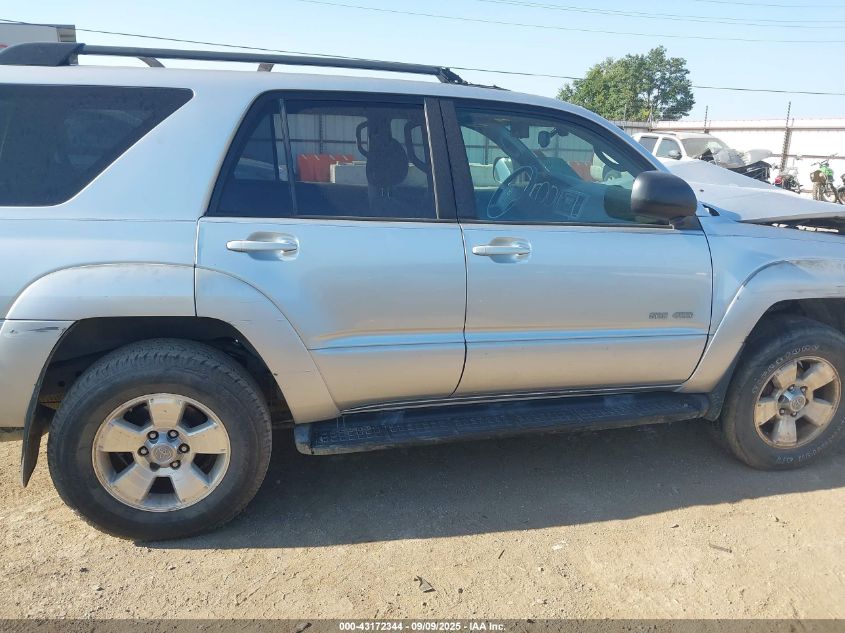 2004 Toyota 4Runner Sr5 V8 VIN: JTEBT14R040031488 Lot: 43172344