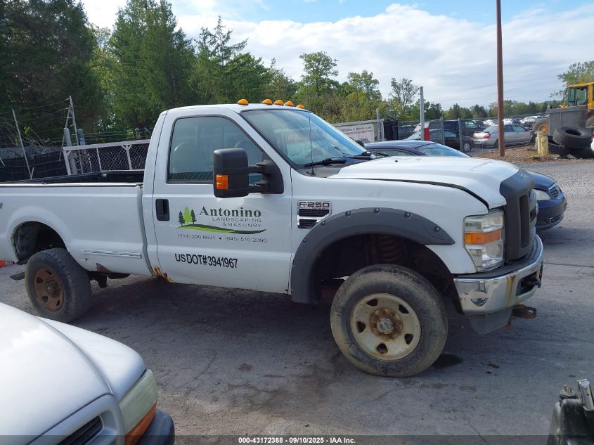 2009 Ford F-250 Xl/Xlt VIN: 1FTNF21549EA08001 Lot: 43172368